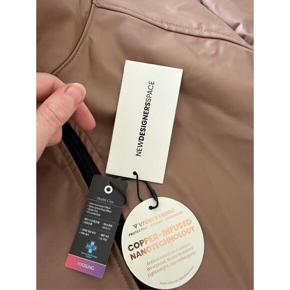 NWT V Force Collection By New Designer Space Classic Utility Jacket Copper Sol - Picture 6 of 15